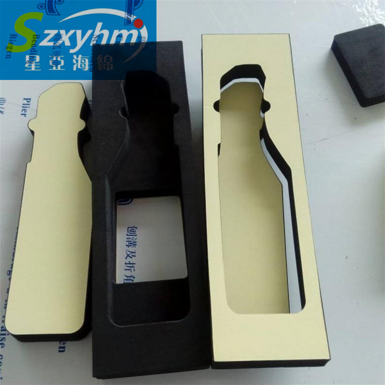 海绵异型成型加工 齿轮包装 缓冲导电内衬盒公明包装厂家