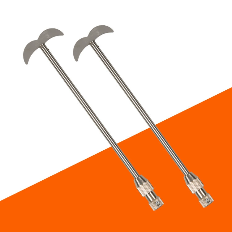 Перемешивающий стержень Tianrui из нержавеющей стали якорь реактора для химической лаборатории 250-500 мм аксессуары для перемешивания перемешивающий стержень