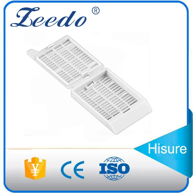 Поставка коробки с крышкой, коробки с длинными погребками, коробки с сеткой, коробки для сбора парафина, коробки для обезвоживания для медицинской науки.