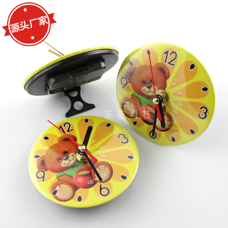 100mm马口铁钟表耗材 diy创意手工礼品 静音石英钟空白材料
