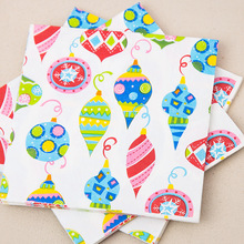 厂家直销跨境供货方形印花纸巾餐巾纸蝴蝶动物创意一次性纸巾印刷