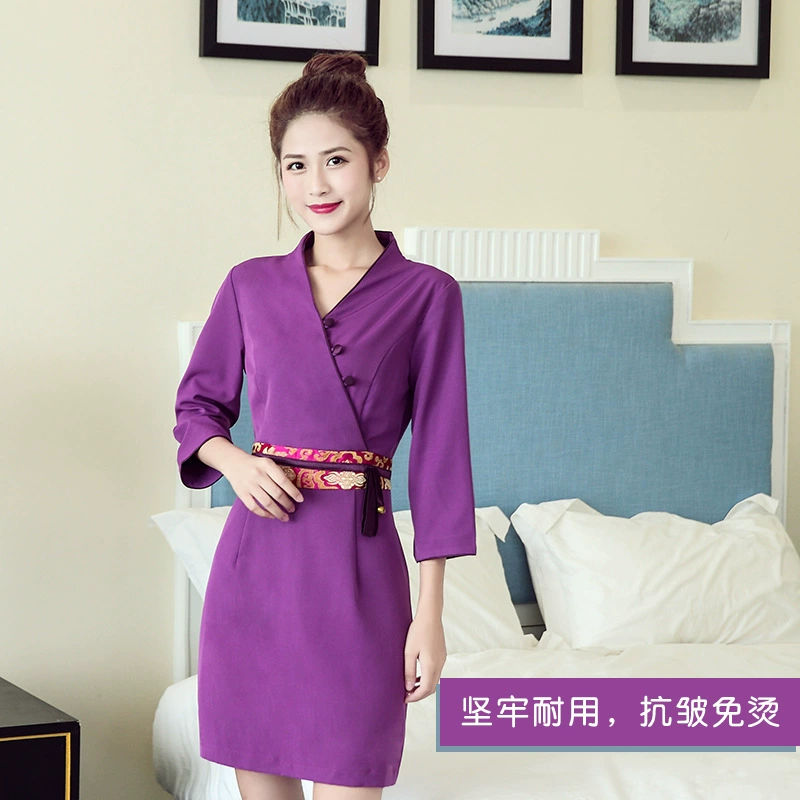 Косметолог комбинезон женский весенний Новый медицинский центр техник юбка костюм салон красоты техник одежда осеннее платье