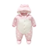 Pink love cotton coat