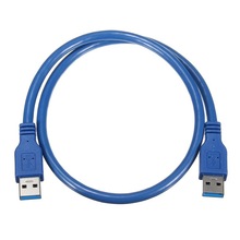 USB 3.0数据线USB线 高速A公对A公连接线0.6米AM/AM延长线