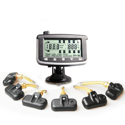 Tire pressure monitoring system Tire Pressure Monitor 6-Wheel Internal