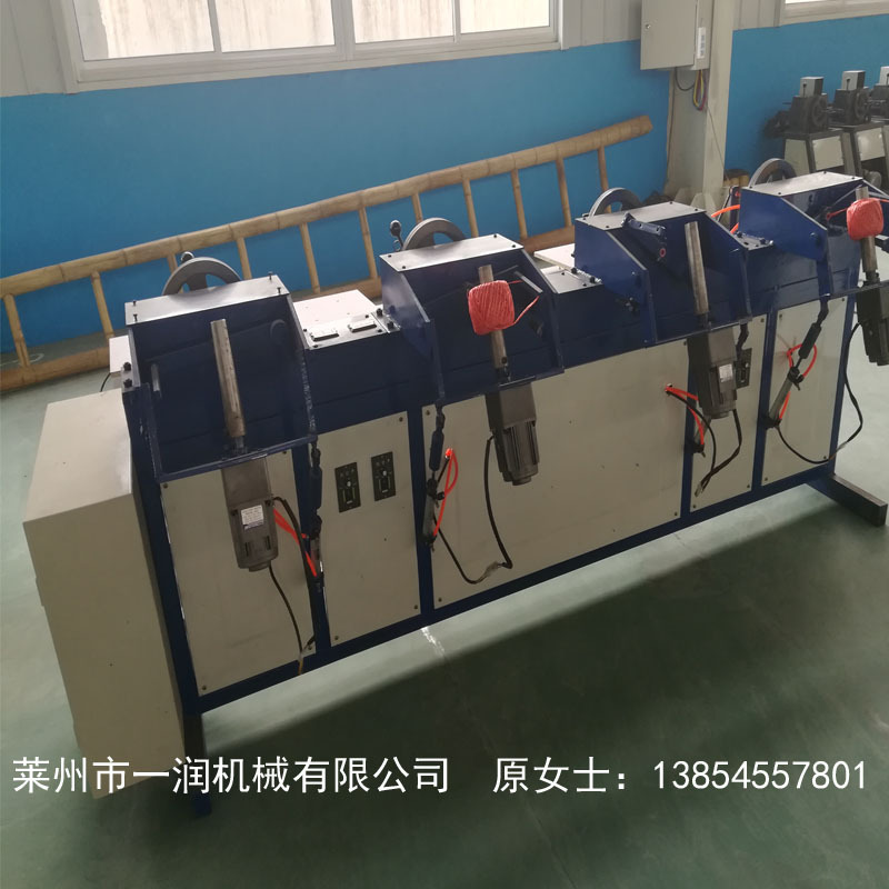 PLC控制带称计重麻线打球绕球机