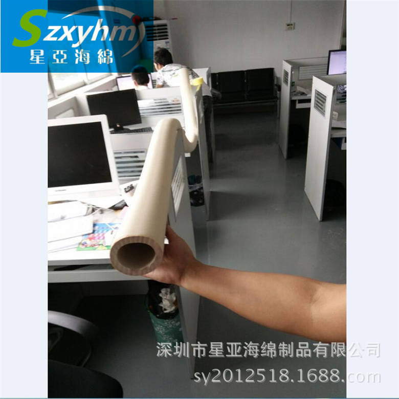 双色滑板车橡塑手柄套 呼啦圈双色橡塑管套 沟槽形橡塑防滑管套