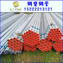 天津利达牌/钢塑复合管  dn50热水钢塑管 钢塑管价格 热镀锌管