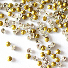 定制AAA级SS0-SS13 白色尖底玻璃水钻 手机壳美甲贴钻diy饰品配件