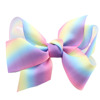 Fashionable hairgrip with bow, children's hair accessory, European style, wholesale
