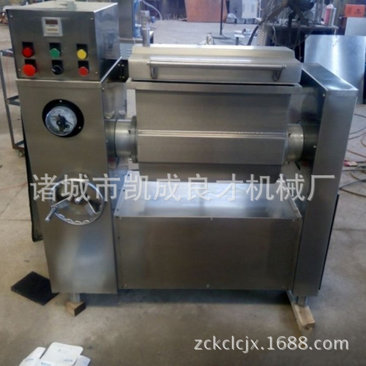 不锈钢真空和面机 50kg面粉真空和面机 水饺皮子和面机