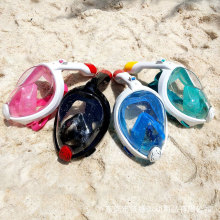 PIKOBELLO新款Rainbow电镀高清防雾浮潜面罩潜水装备Gopro摄像