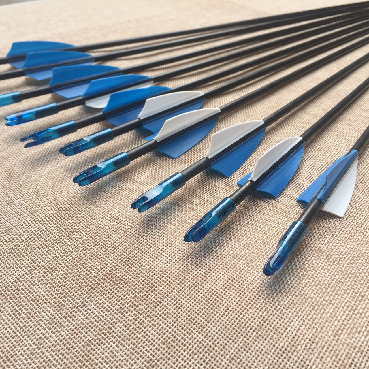 Retro Olympic travel bow and arrows