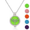 Aromatherapy, necklace, pendant stainless steel, accessory, European style, wholesale