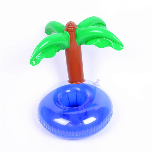 Inflatable unicorn pineapple watermelon coconut cup duck goose various cup holders floating cup holder water tray