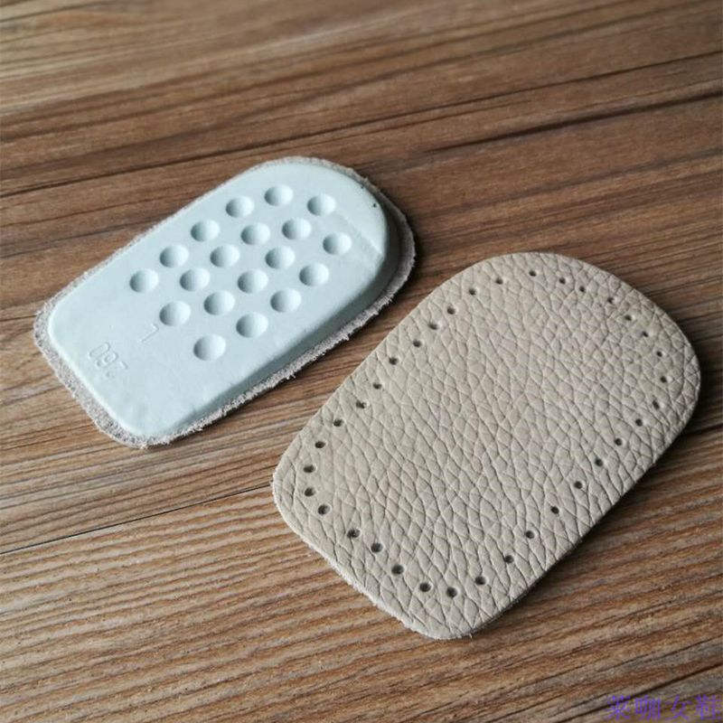 Thickened Cowhide Anti-Wear Patch Heel Pad Latex Shock-Absorbing Soft High-Heeled Shoes Invisible Rear Half Pad Thickened Cowhide Anti-Wear Patch Heel Pad Latex Shock-Absorbing Soft High-Heeled Shoes Invisible Rear Half Pad