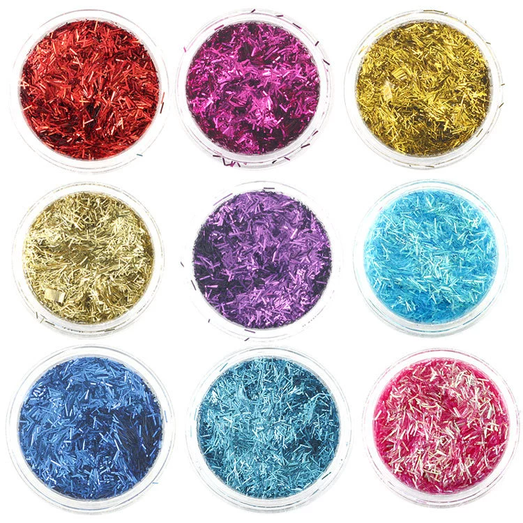 Украшение для ногтей, ногти- sequins для ногтей, градиент