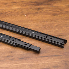 揭阳宝利嘉厂直销 3508A静音三节抽屉滑轨家具厂用抽屉滑轨顺滑