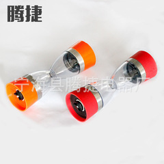 Export ABS Plastic Pepper Grinder Funnel Type Double Head Manual Grinding Bottle Sichuan Pepper Crushing Seasoning Bottle Customized 