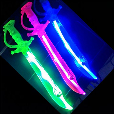 Manufactor Direct selling Electronics luminescence pocket knife Flash The sword children Creative toys Yiwu Stall goods wholesale