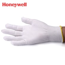 霍尼韋爾2132201CN滌綸防護白線手套 耐磨透氣舒適通用工作手套