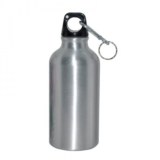 Bicicleta de aleación de aluminio deportes hervidor montaña bicicleta agua taza de transferencia de calor impresión olla de aluminio blanco 400ml 500ml
