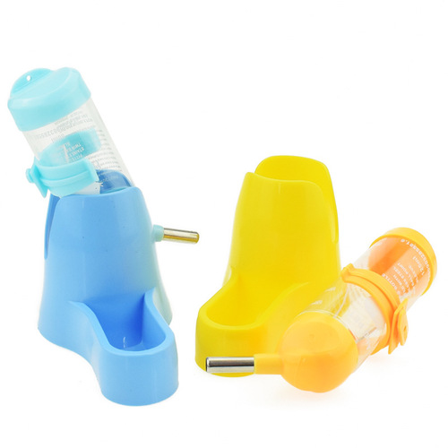 Small pet water bottle + 80ml kettle, plastic drinking fountain for hamsters, ball dogstory pet supplies wholesale