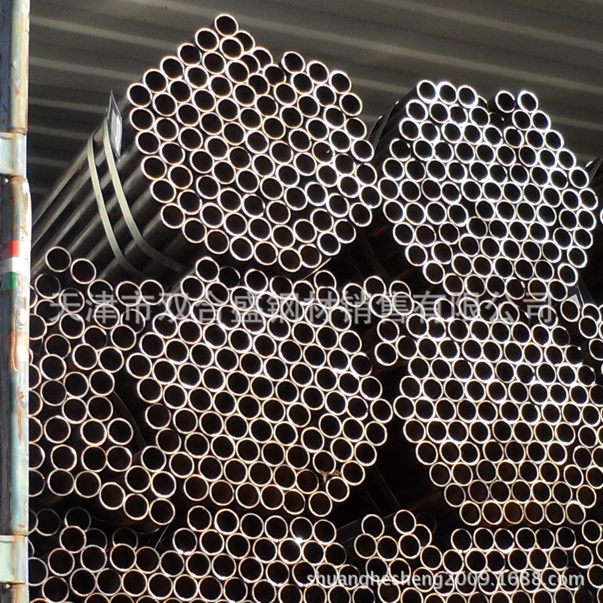 热镀锌管3/4"*1.8MM 车丝 管箍  防雨布包装