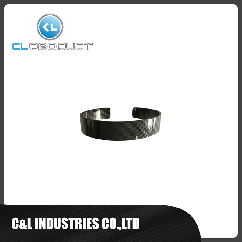 First-hand supply factory direct carbon fiber bracelet simple fashion fine handmade carbon fiber
