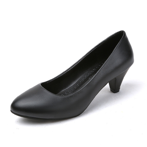 Comfortable professional black shoes