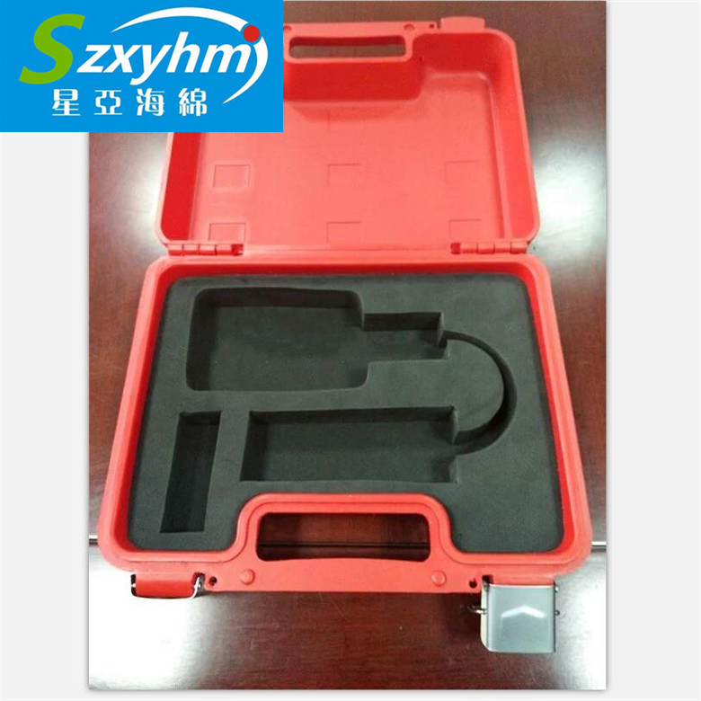 环保异型包装海绵内衬 镂空海绵成型内衬便捷收放EVA包装 环保无