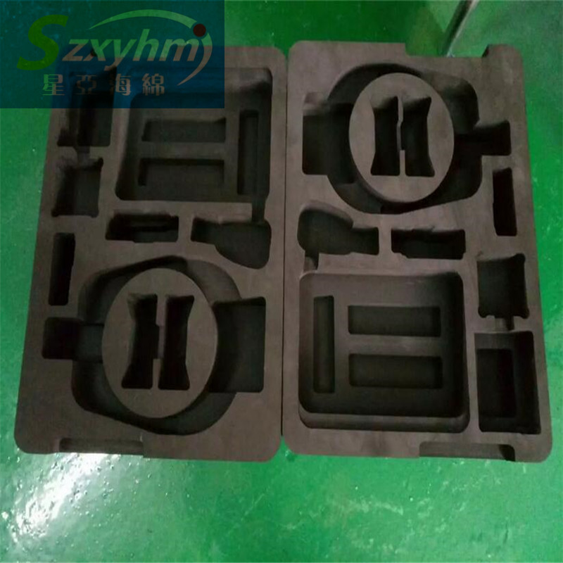 厂家包装内托盒形状内胆 高密度防火填充盒 橙色EVA高中低密度