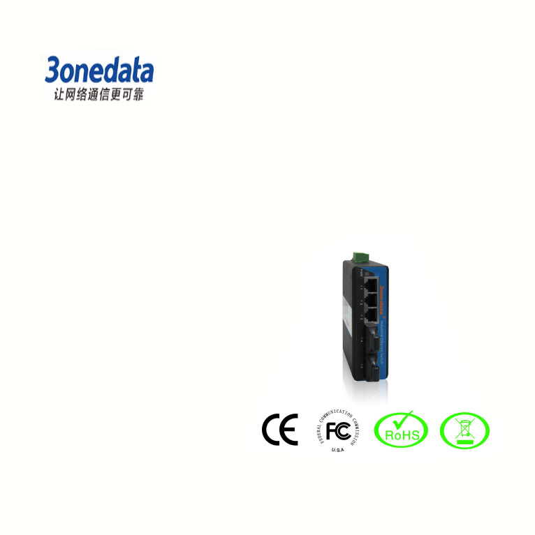 IES215-2F 3 口 10/100M 电口和 2 个 100M 光口 非网管型导轨式