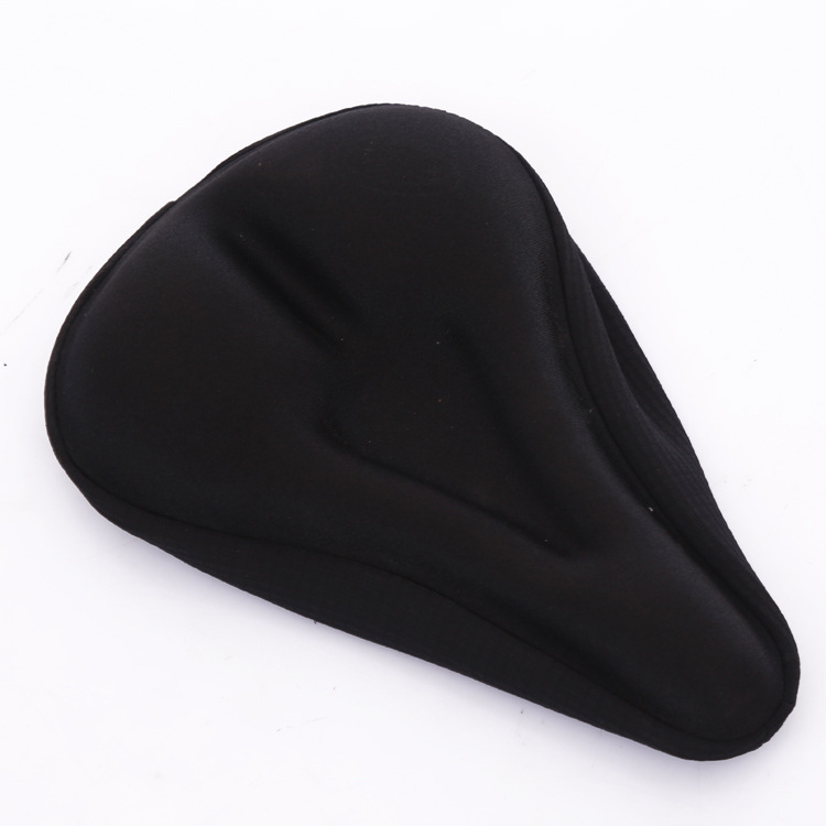 Comfortable Slow Rebound Comfortable 3D Silicone Cushion Mountain Bike Silicone Seat Cover Bicycle Cushion Cover Bicycle Equipment