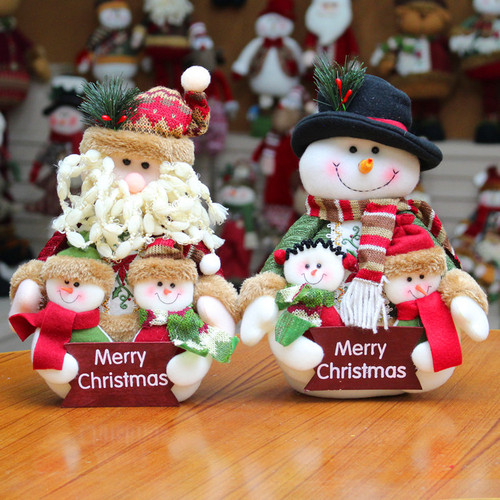 Christmas gifts, Christmas dolls, Christmas family photo, elderly snowman, Christmas decoration supplies, Christmas gifts