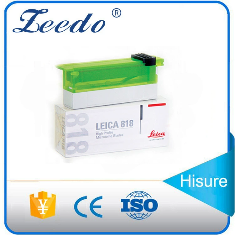Немецкий Leica патологии одноразовый срез лезвия Leica 818 широкий лезвие 819 узкий лезвие