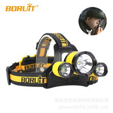 BORUiT¿^Headlamp 3LEDʏh USB^S