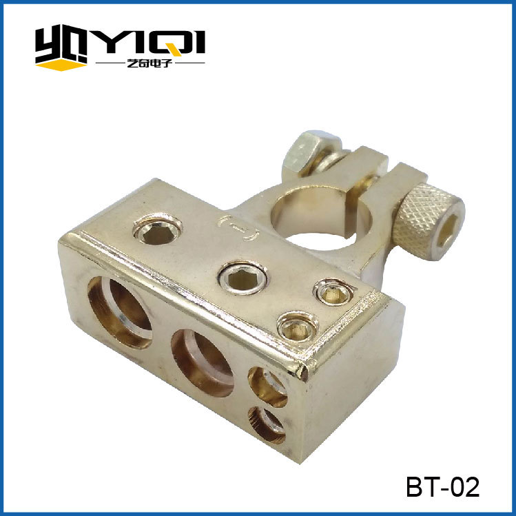 工厂长期供应加工BT-02 金 汽车电子元器件 接线端子