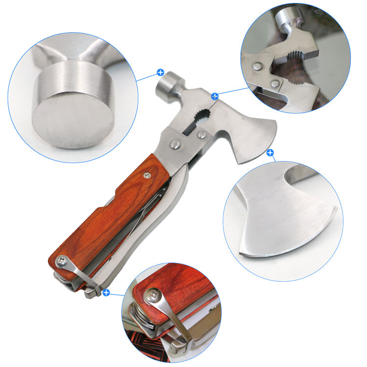 多功能户外应急安全锤斧 车载救生逃生安全锤 多用斧头锤 破窗器