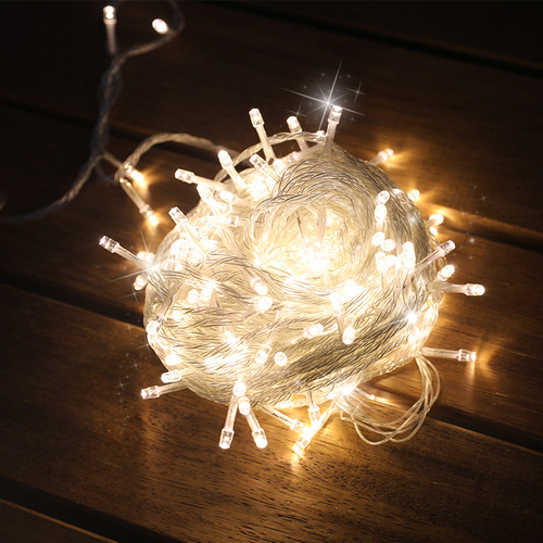 Factory sales LED colorful lights flashing string lights holiday decoration Christmas wedding outdoor waterproof star string lights