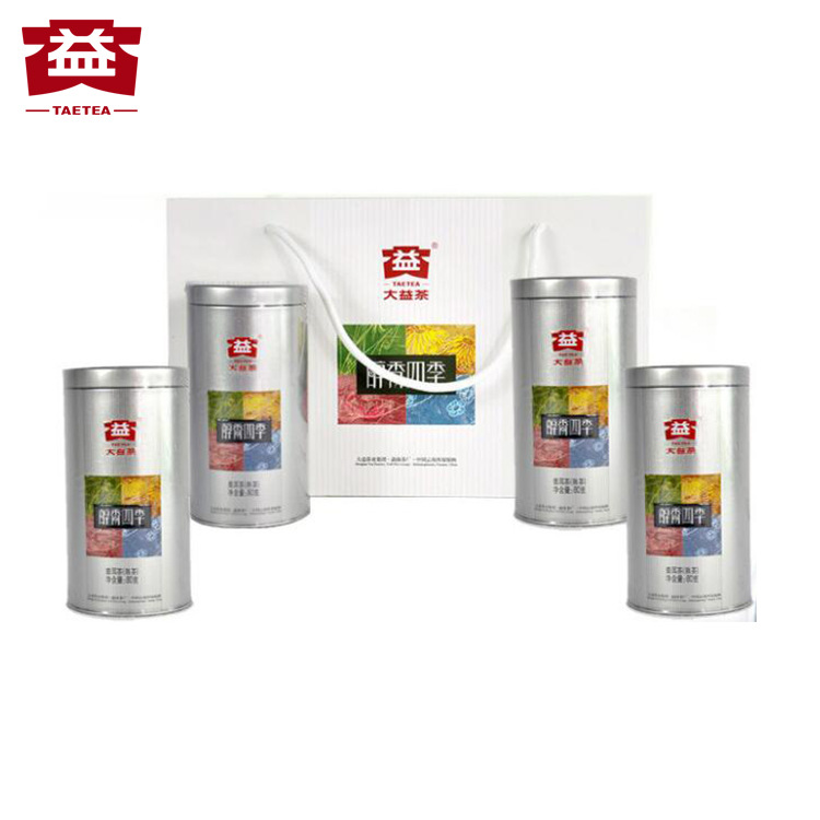 大益普洱茶醇香四季熟茶散茶80g罐装 云南大益普洱茶叶官方正品