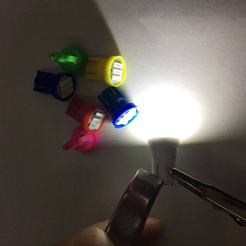 Оптовый светодиодный фонарь LED Light T10 3smd 7020 чтение автомобиля мотоцикл фонарь W5W