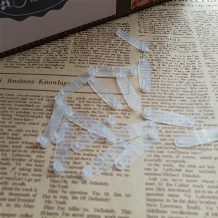 厂家长期供应 塑料扣子 包装扣子 打包扣 白色塑料包装扣 连接扣