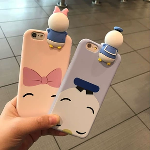 Силиконовые наклейки-фигурки PVC для телефона
