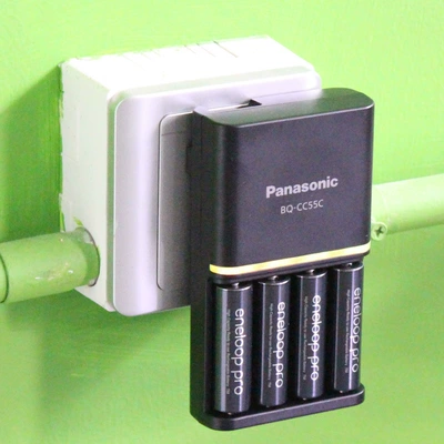 Hibrid akkumulyator batareyaları Aa Sanyo Ailepu Rapid Smart