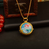 Cartoon children's pocket watch suitable for men and women, cute pendant for beloved for princess, Birthday gift