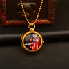 Cartoon children's pocket watch suitable for men and women, cute pendant for beloved for princess, Birthday gift