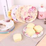 家减尘除韩式餐垫密胺瓷隔热垫耐摔耐高温杯垫锅垫圆形密胺隔热垫