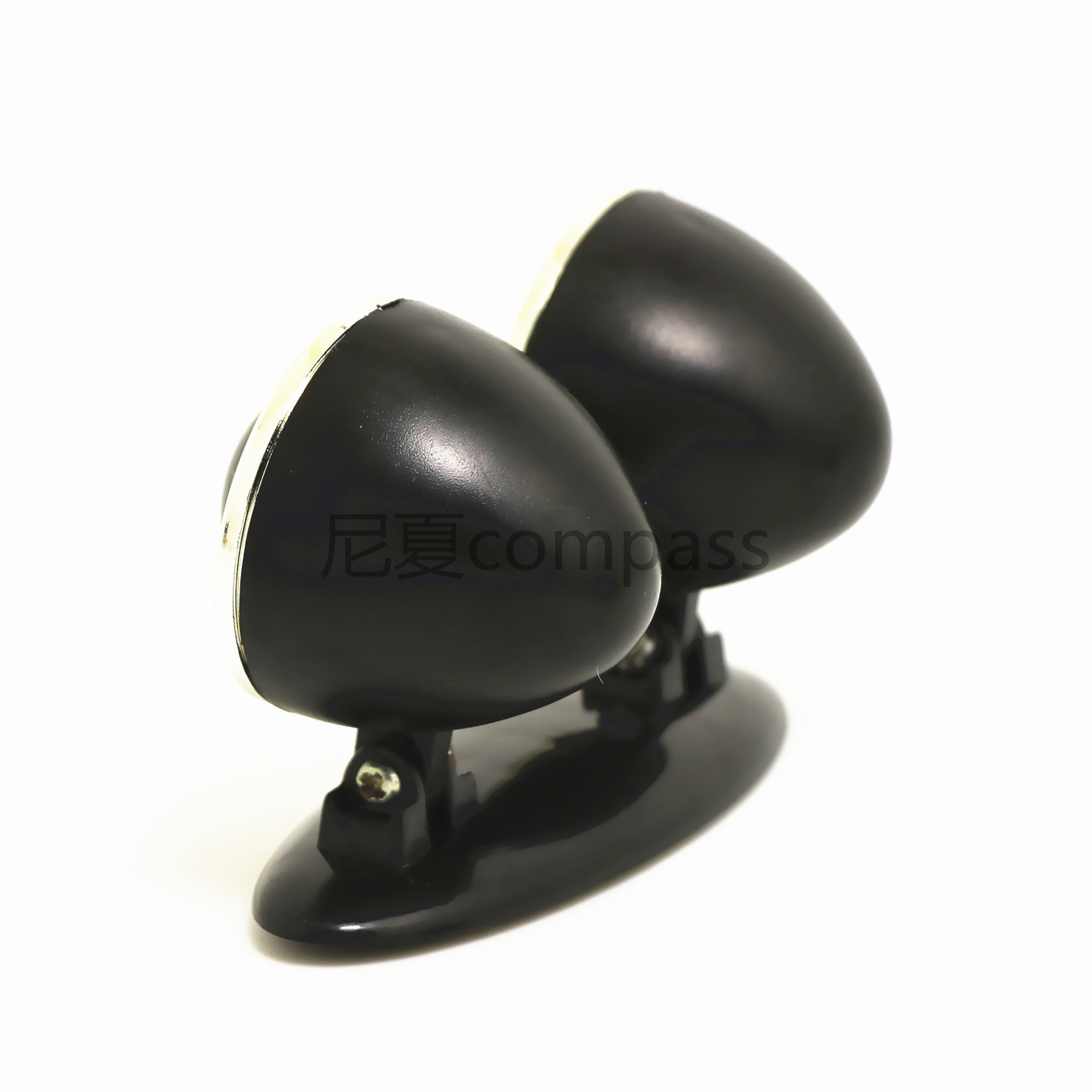 Amazon Supply nyxia coche al aire libre dos-a-uno con termómetro coche brújula decoración LC30