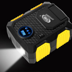 Car Tire Inflator Portable Emergency Air Compressor with LED Light Digital Model 3609 Vehicle Air Pump